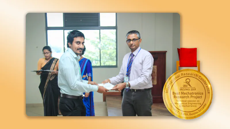 Best Mechatronics Research - International Research Conference 2019